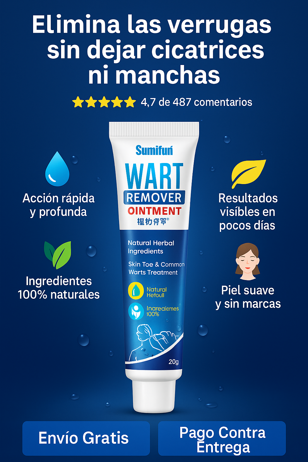 Wart Remover – El secreto para eliminar verrugas y sentirte seguro otra vez 😍